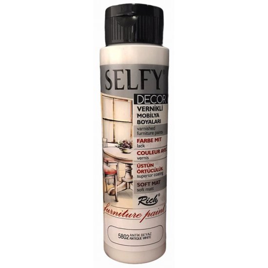 Rich 5802 Antik Beyaz 500cc Selfy Decor Boya
