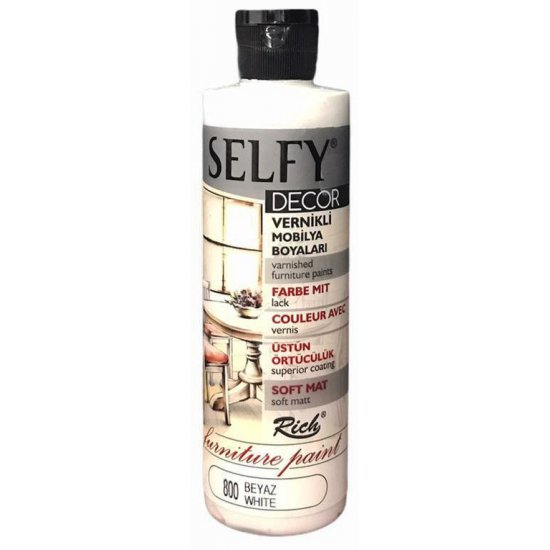 Rich 800 Beyaz 240cc Selfy Decor Boya