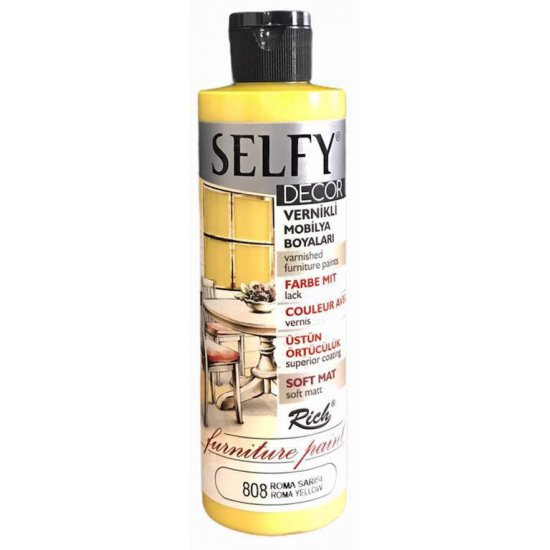 Rich 808 Roma Sarısı 240cc Selfy Decor Boya