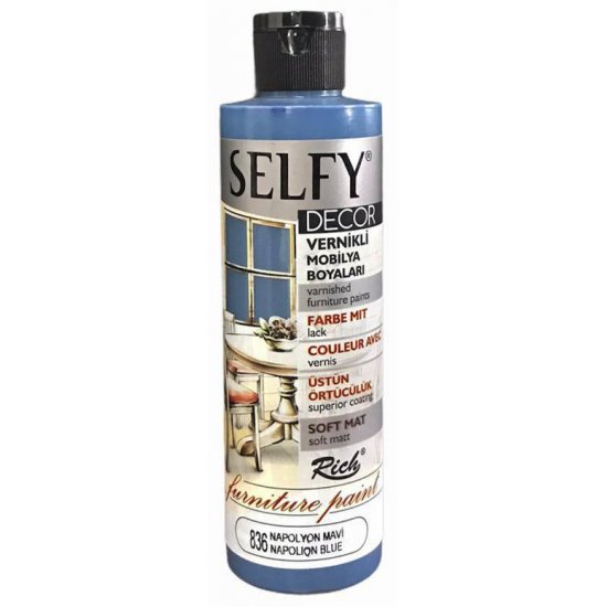 Rich 836 Napolyon Mavi 240cc Selfy Decor Boya