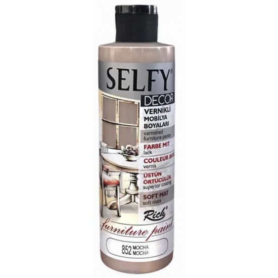 Rich 852 Mocha 240cc Selfy Decor Boya