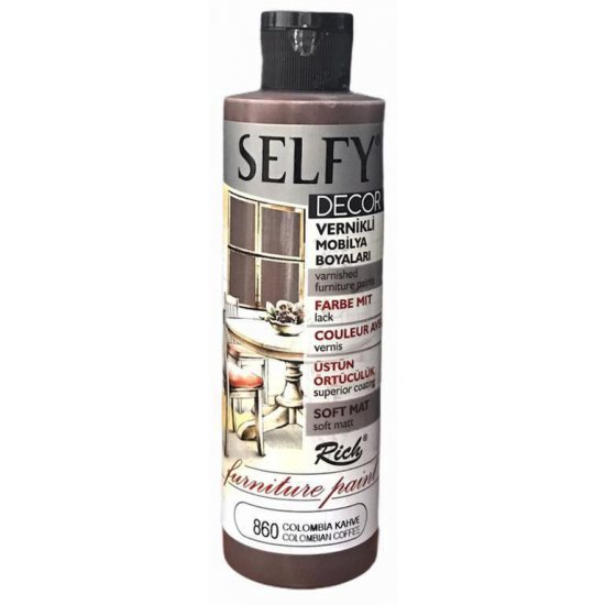 Rich 860 Colombia Kahve 240cc Selfy Decor Boya