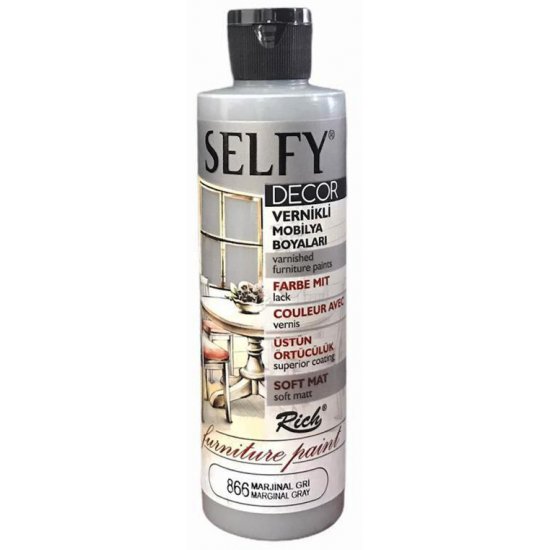 Rich 866 Marjinal Gri 240cc Selfy Decor Boya