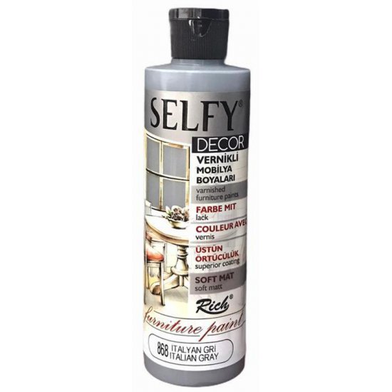 Rich 868 İtalyan Gri 240cc Selfy Decor Boya