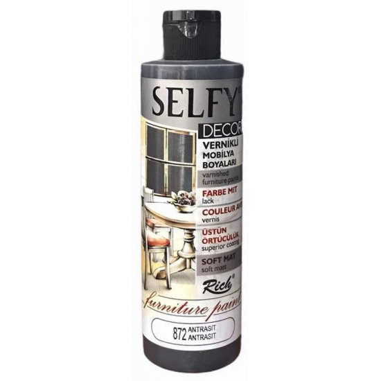 Rich 872 Antrasit 240cc Selfy Decor Boya