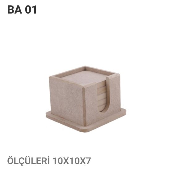 Bardak Altlığı 01 10x10x7cm