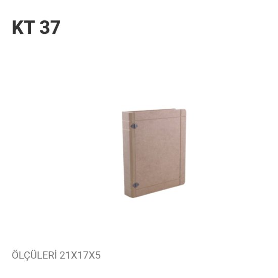 Kitap Kutu Küçük 37 21x17x5cm