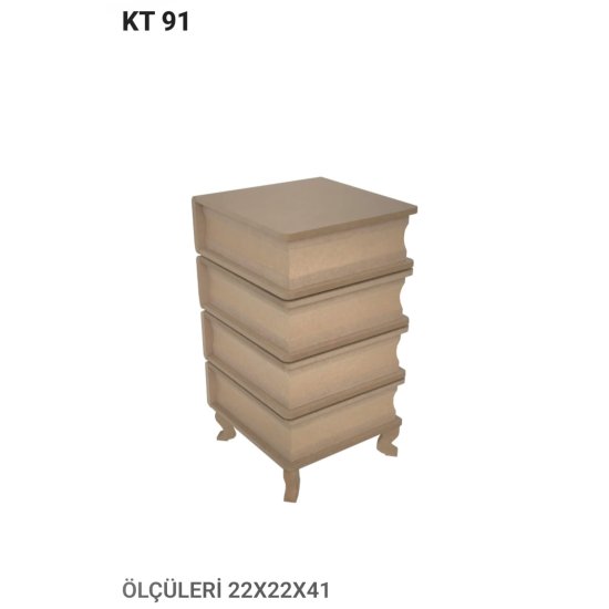 Kutu 91 22X22X41 cm