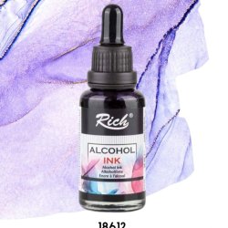 Rıch Alcohol Ink Alkol Bazlı Mürekkep 30ml Mor 18612