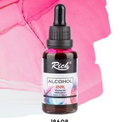Rıch Alcohol Ink Alkol Bazlı Mürekkep 30ml Pembe 18608