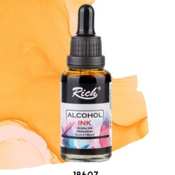 Rıch Alcohol Ink Alkol Bazlı Mürekkep 30ml Turuncu 18607