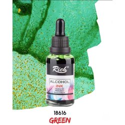 Rıch Alcohol Ink Alkol Bazlı Mürekkep 30ml Yeşil 18616