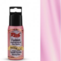 Rich Boyutlu Boncuk 60 cc Metalik Şeker Pembe Kod 02408