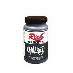 Rich 4606 Antrasit 250ml Chalked Multi Decor Boya
