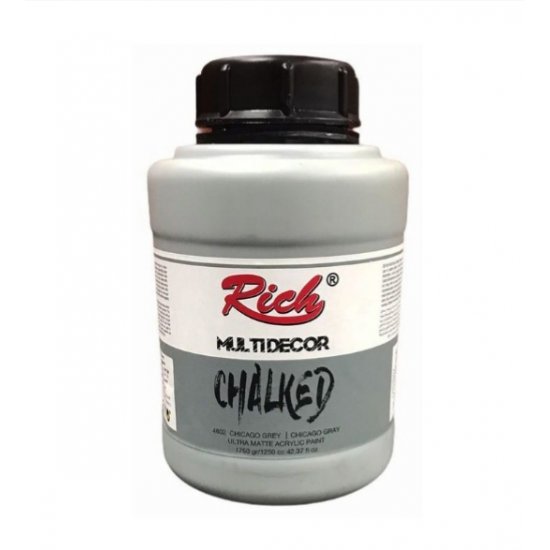 Rich-4602-Chıcago Grey-1750gr (1250cc)-Multi-Decor-Chalked