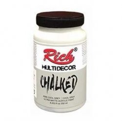 Rich 4598 Cool Grey 250ml Chalked Multi Decor Boya