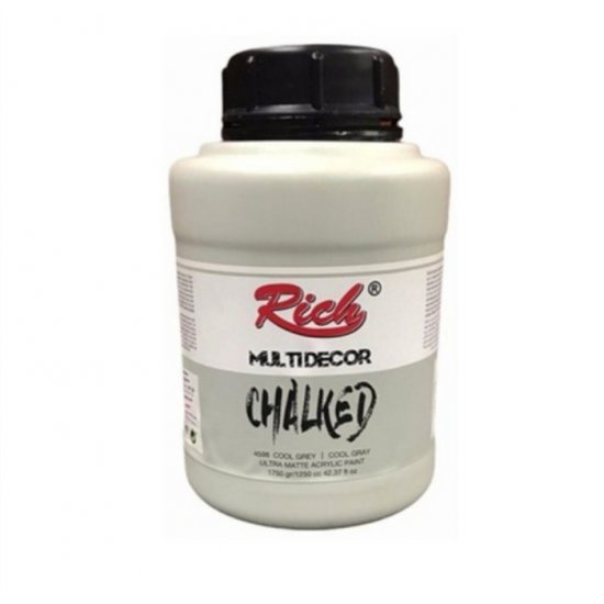 Rich-4598-Cool Grey-1750gr (1250cc)-Multi-Decor-Chalked