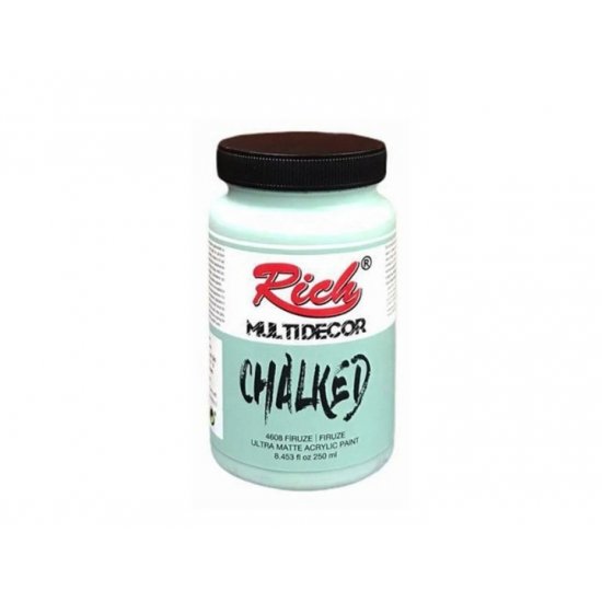 Rich 4608 Firuze 250ml Chalked Multi Decor Boya