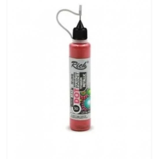 Rich Dot Paint 3d Likit Boncuk Boya Metalik Elma Şekeri 40 cc 15126