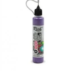 Rich Dot Paint 3d Likit Boncuk Boya Metalik Mor 40 cc 15127