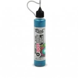 Rich Dot Paint 3d Likit Boncuk Boya Metalik Turkuaz 40 cc 12085