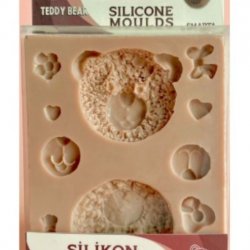 SMARTA Silikon Kalıplar - Ayı Teddy 10X13 cm SK1013016