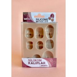 SMARTA Silikon Kalıplar - Bebek Yüzleri 10X13 cm SK1013019