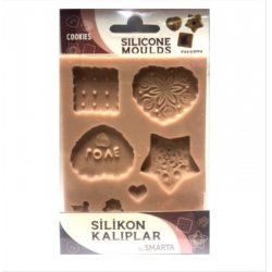 SMARTA Silikon Kalıplar - Kurabiyeler 10X13 cm SK1013018