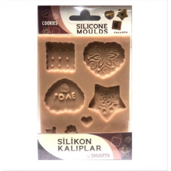SMARTA Silikon Kalıplar - Kurabiyeler 10X13 cm SK1013018