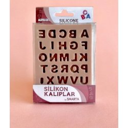 SMARTA Silikon Kalıplar - Harfler 10X13 cm SK1013022