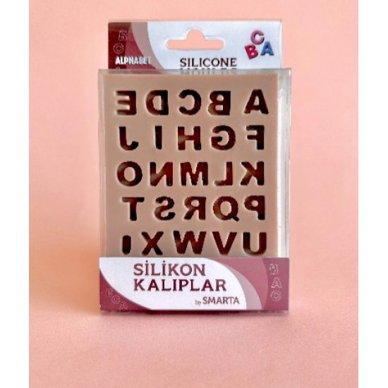 SMARTA Silikon Kalıplar - Harfler 10X13 cm SK1013022