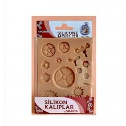 SMARTA Silikon Kalıplar - Saat Parçaları 10X13 cm SK1013015