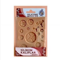 SMARTA Silikon Kalıplar - Saat Parçaları 10X13 cm SK1013015