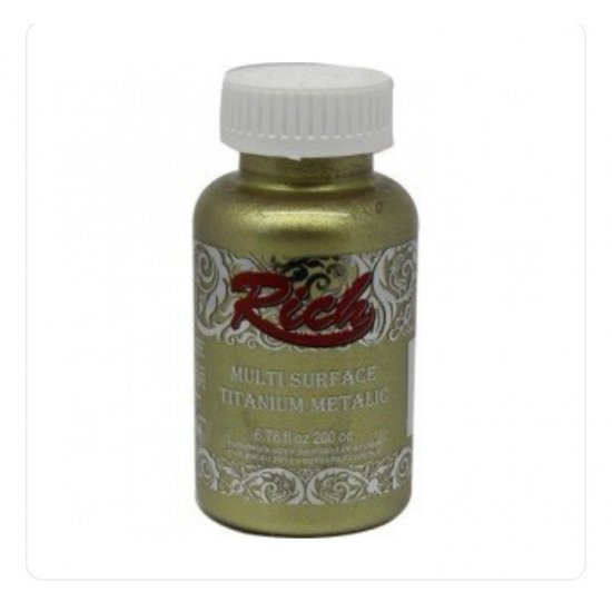 Rich Multi Tıtanıum Metalik 200 cc Soft Gold Kod 01697