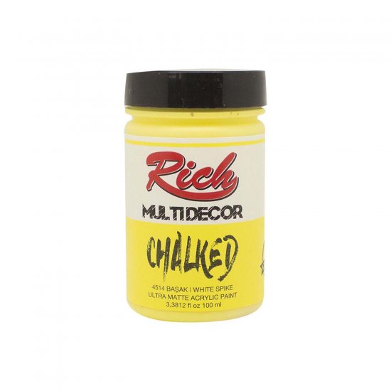 Rich-4514-Başak-Sarı-100ml-Chalked-Multi-Decor-Boya