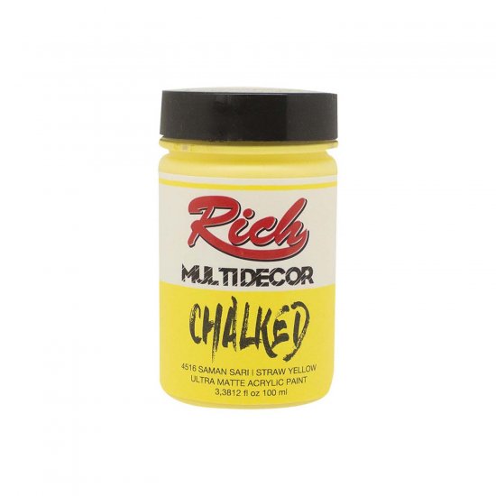Rich-4516-Saman-Sarı-100ml-Chalked-Multi-Decor-Boya