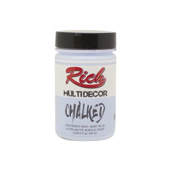 Rich-4550-Bebek-Mavi-100ml-Chalked-Multi-Decor-Boya