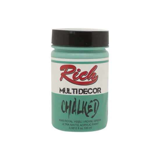 Rich-4566-Royal-Yeşil-100ml-Chalked-Multi-Decor-Boya