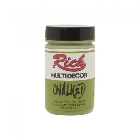 Rich-4568-Yağ-Yeşili-100ml-Chalked-Multi-Decor-Boya