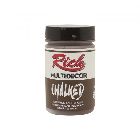 Rich-4586-Kahverengi-100ml-Chalked-Multi-Decor-Boya