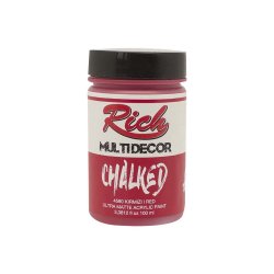 Rich-4590-Kırmızı-100ml-Chalked-Multi-Decor-Boya