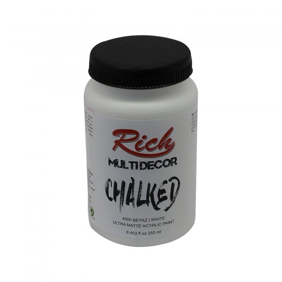 Rich 4500 Beyaz 250ml Chalked Multi Decor Boya