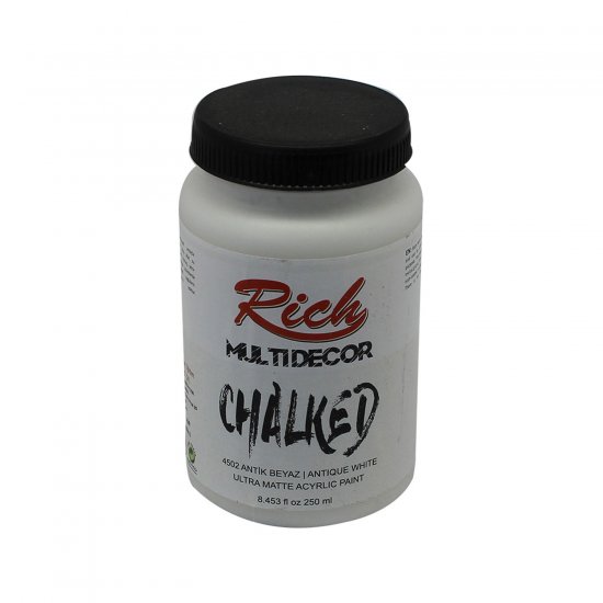Rich 4502 Antik Beyaz 250ml Chalked Multi Decor Boya