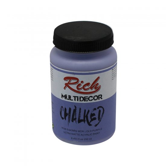 Rich 4536 Eskimiş Mor 250ml Chalked Multi Decor Boya