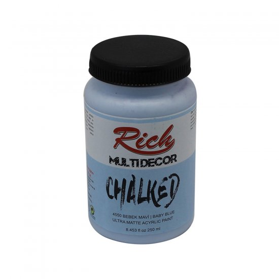 Rich 4550 Bebek Mavi 250ml Chalked Multi Decor Boya