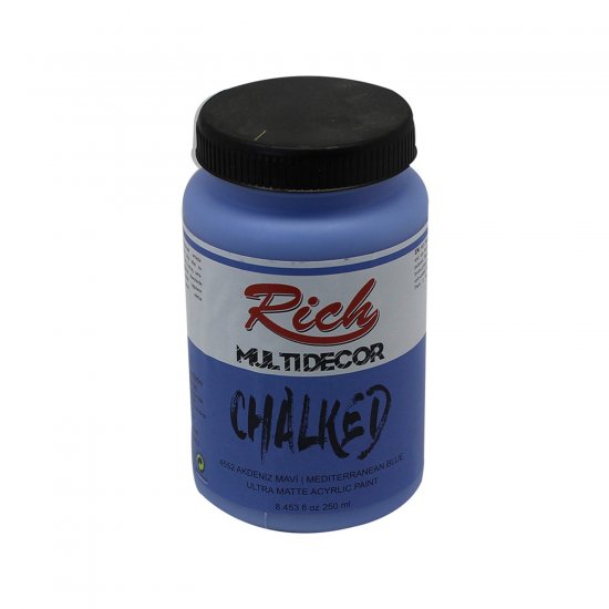Rich 4552 Akdeniz Mavi 250ml Chalked Multi Decor Boya