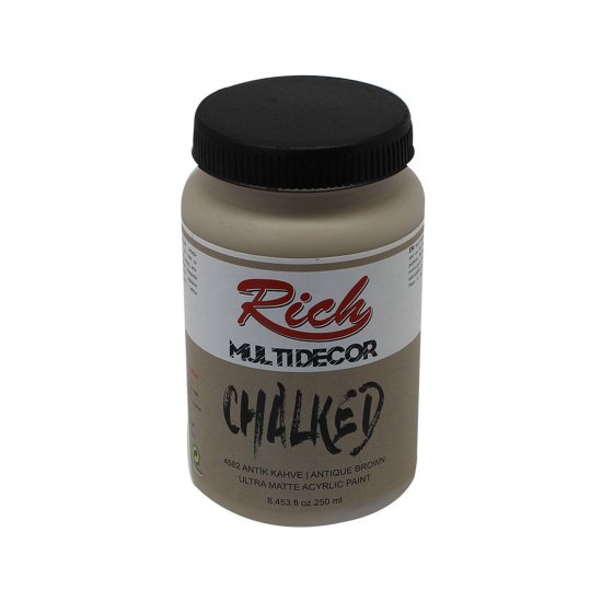 Rich 4582 Antik Kahve 250ml Chalked Multi Decor Boya