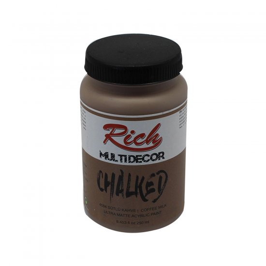 Rich 4584 Sütlü Kahve 250ml Chalked Multi Decor Boya