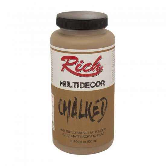 Rich-4584-Sütlü-Kahve-500ml-Chalked-Multi-Decor-Boya