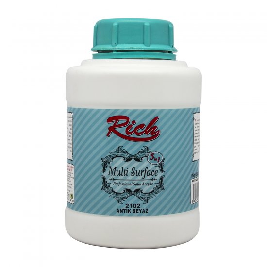 Rich Multi Surface Boya 2102 Antik Beyaz 1750 Gr